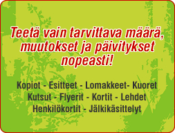 Teeta vain tarvittava